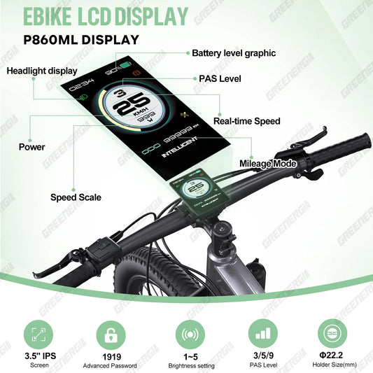 Kit complet Bafang 750w 48v cu motor central 8fun BBS02, kit de conversie pentru bicicletă electrică eBike, motor central puternic pentru bicicletă electrică