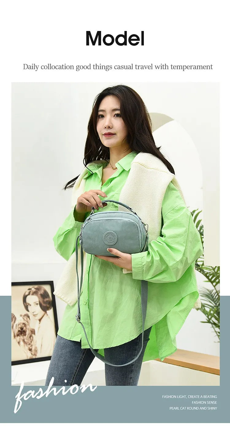 Small Bag Women's Crossbody New French Popular Network Red Fashion Foreign Style Crossbody Bag Versatile Mother's Mobile Bag