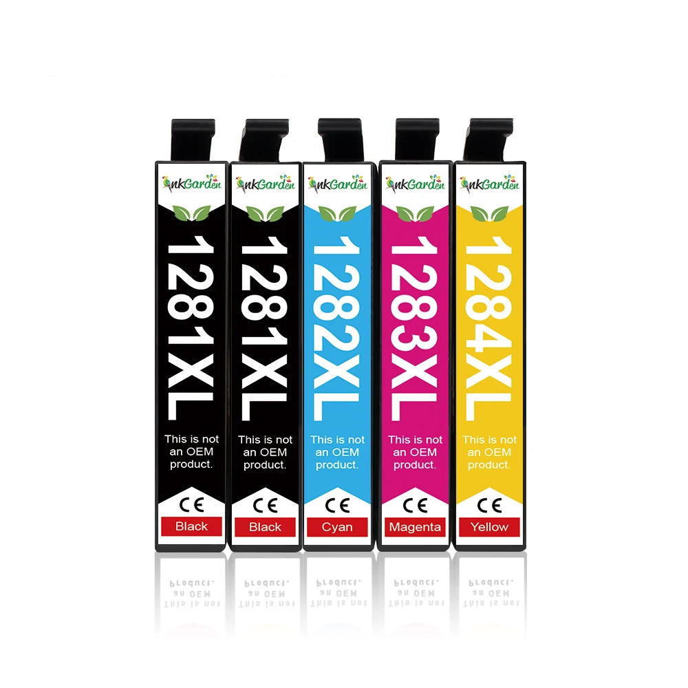 T1281 Tintenpatrone kompatibel Epson - 18ml K/C/M/Y