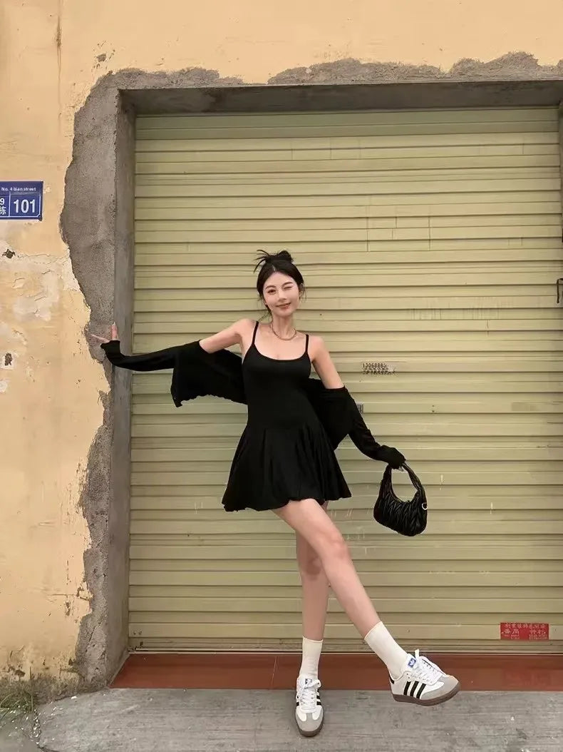 Croială în talie cu stil Choice Pure Desire - Poliester până la genunchi