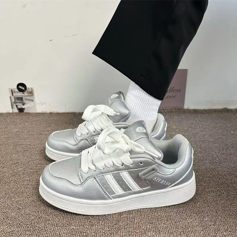 Skate Sneakers Man's New Man Skateboard Bread Shoes Retro National Trend Sport Shoe Wind Board Women Sneaker Y2k