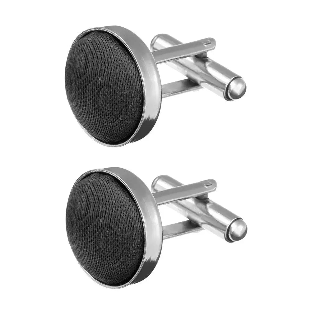 Manschettenknöpfe 2025: High Quality Novelty Stylish Plain Round Wedding - Mens Cufflinks Clothes Buttons Shirt Cuff Links Apparel Collection