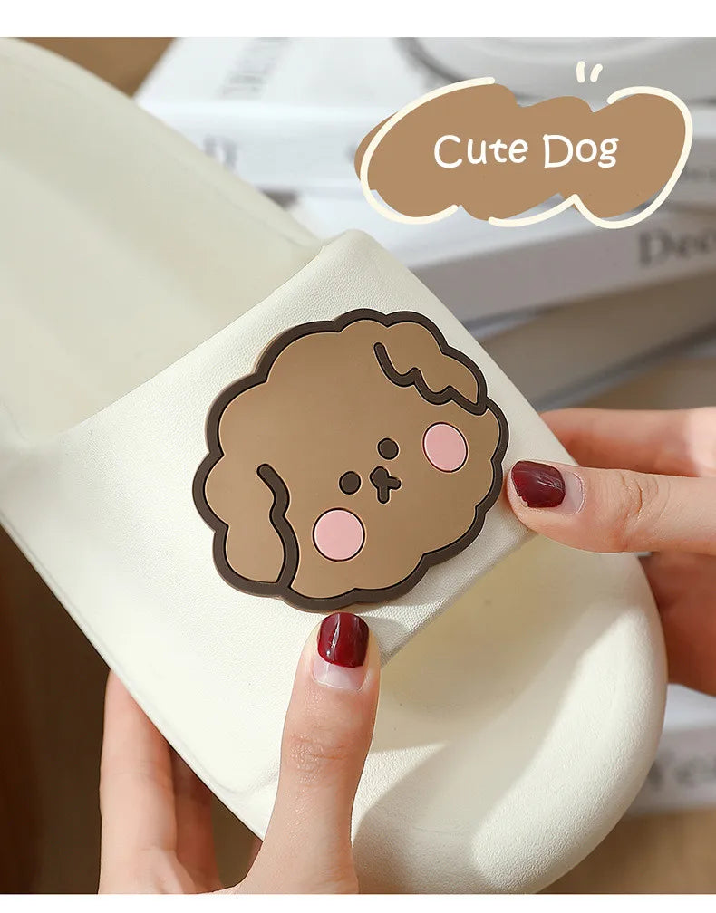 New Soft EVA Slippers Couples Home Slipper Outdoor Beach Summer Sandals Bath Men Flip Flops Non-Slip Women Thick Sole Shoes