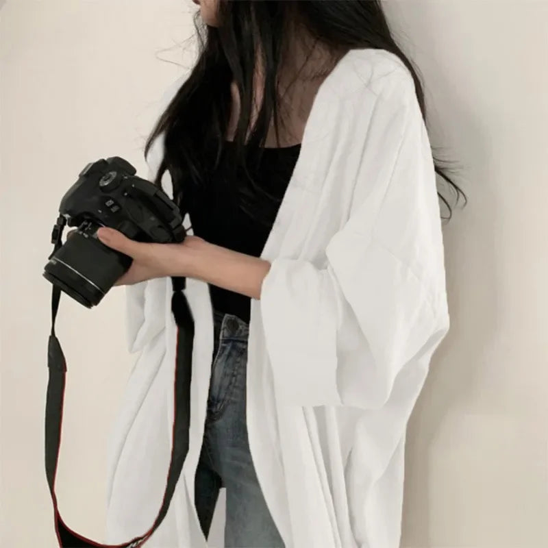 KStyle Strickjacke Sonnenschutz - Dünn Atmungsaktiv L