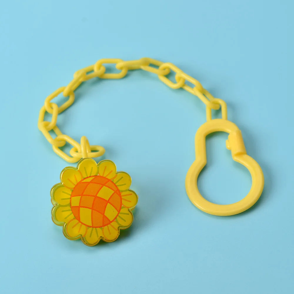 Etyakids Clip pentru suzetă cu animale din desene animate - Clip 0-36 luni 22 cm