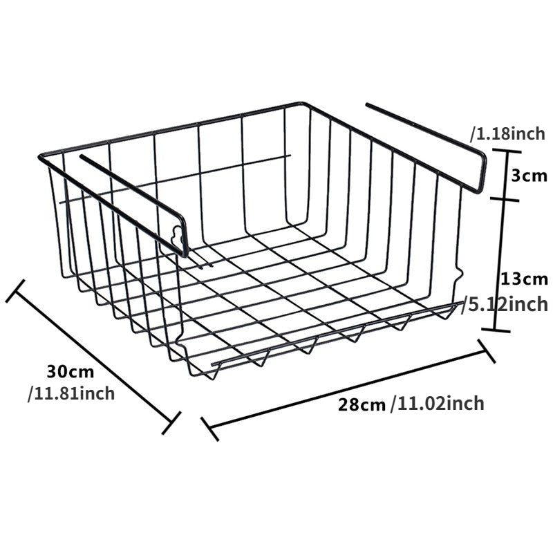 Choice Küchenkorb Multifunktional - 10L 30x20x15cm Draht