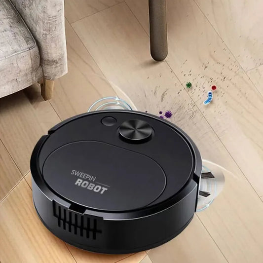 NEW USB Sweeping Robot Vacuum Cleaner Mopping 3 In 1 Smart Wireless 1500Pa Dragging Cleaning Sweep Floor for Home Office - Golden Bridge Store