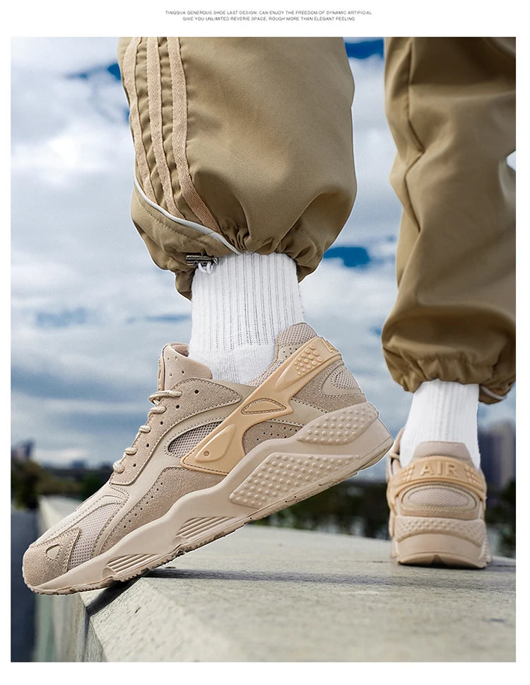 Male Sneakers Men’s Casual Shoes Running Sport Shoes Antislip Tennis Shoes for Men Mesh Breathable Outdoor Fashion Sports Shoes