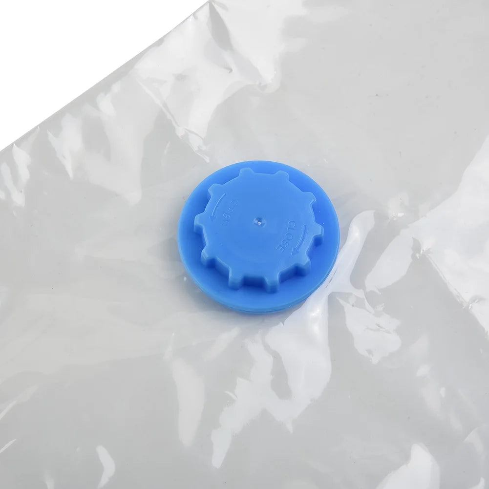 Vacuum Storage Bags With Valve Folding Compressed Space Saving Clothes Storage Big Size For Towel Cloth Blanket