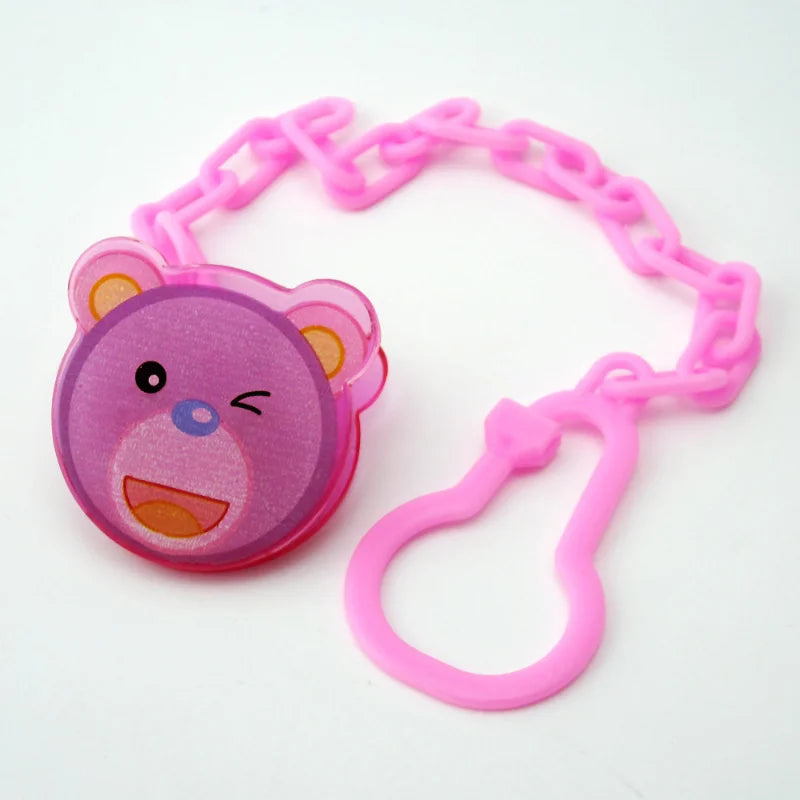 Etyakids Schnullerclip Cartoon Tiere - Clip 0-36 Monate 22cm