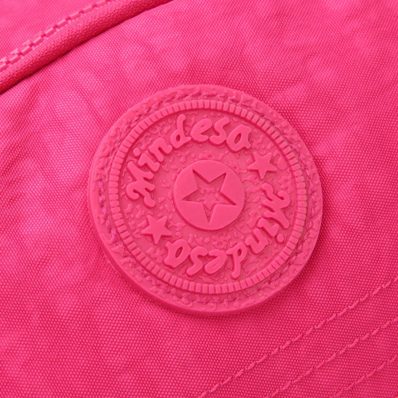 Waterproof Crossbody Bag for Women - Stylish Multi-Pocket Casual Shoulder Bag for Travel - Lightweight Canvas Messenger Bag