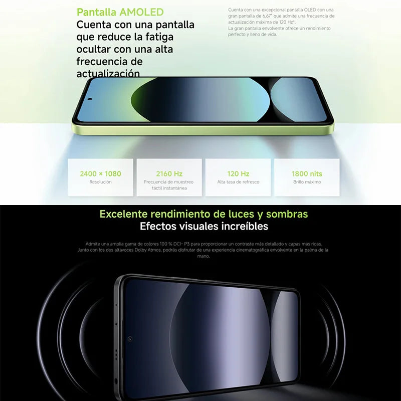 Xiaomi Redmi Note 14 AMOLED 120 Hz - 5500mAh,33W,6,67 Zoll