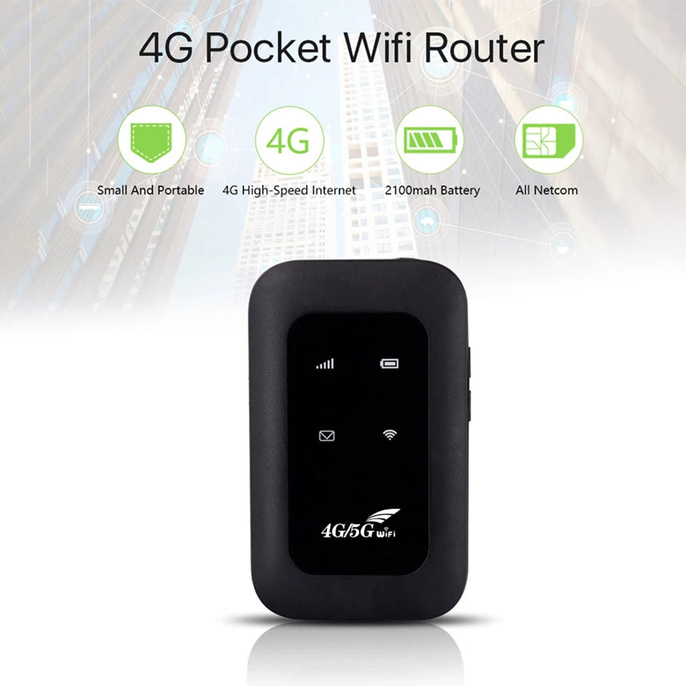 WiFi-Router 2025: High-Speed 4G-LTE SIM-Card - Wireless Travel Collection
