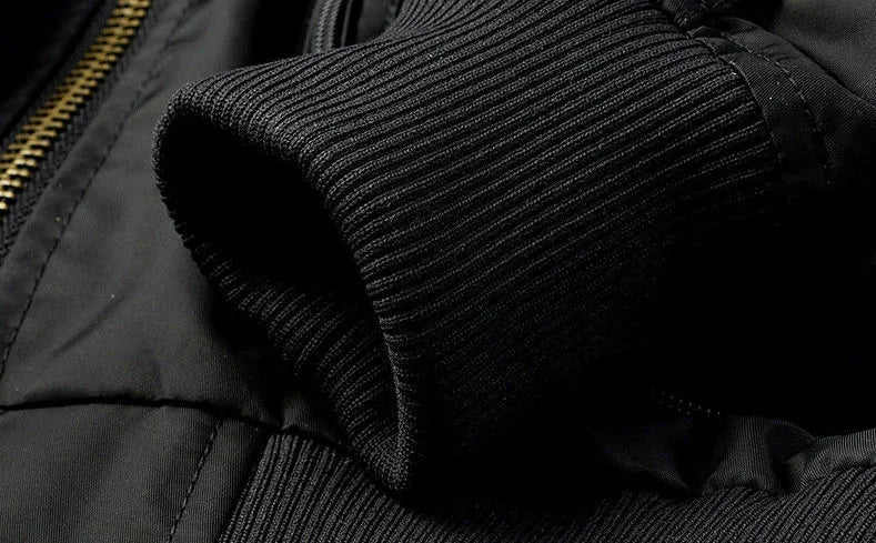 LEDPC Ma-1 Pilotjacke - Große Tasche, Polyester, M-XXL