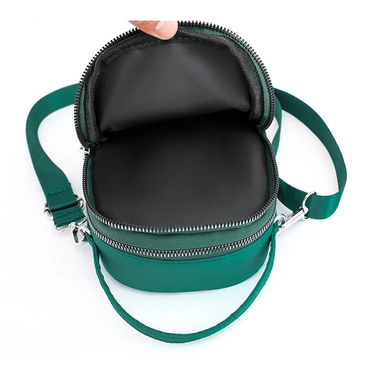 Women's crossbody bag with adjustable shoulder strap, zipper closure, lightweight and fashionable, suitable for daily use, casua