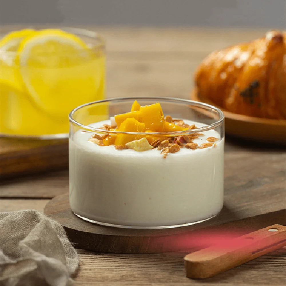 Glas-Dessertschalen 2025: 2er-Set Fruit-Theme Round - Serving Cups Collection