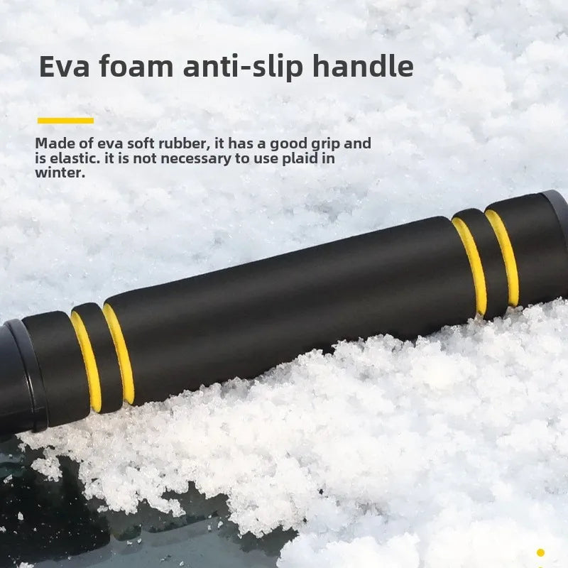 TOFAR Car Snow Shovel Multi-functional Glass Defrost Ice Scraper Snow Sweeping Shovel Winter Window Windshield Clearing Tool