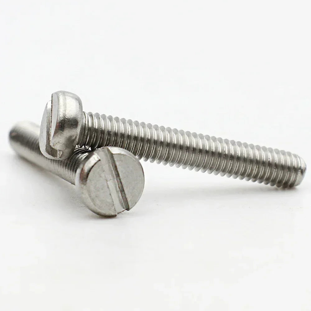 MENGJUE WJ1061C Edelstahl Schlitzschraube - M1.6-M10 M3x6