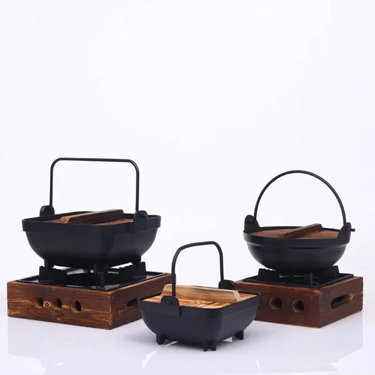 Pots for Kitchen Utensil Non Stick Pots for Cooking Set Cookware Accessories Sets Pan Pot Non-stick Kit Utensils Nonstick Dining - Golden Bridge Store