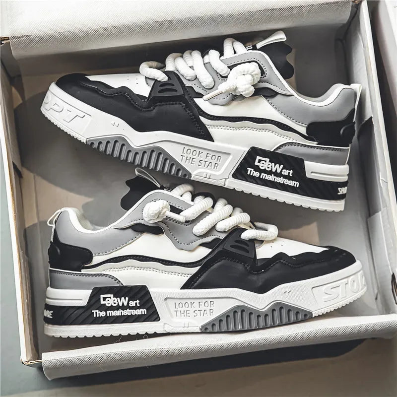 Men's Shoes Fashion Mens Sneakers Autumn New Brand Design Comfortable Soft Soled Men Running Shoes Tenis Masculino - Golden Bridge Store