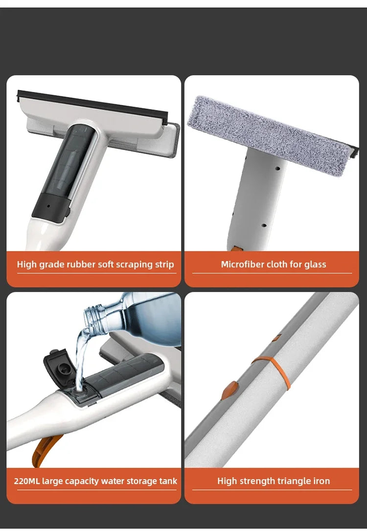 Multifunctional SprayMop Fensterreiniger - 400ml 12W 30cm