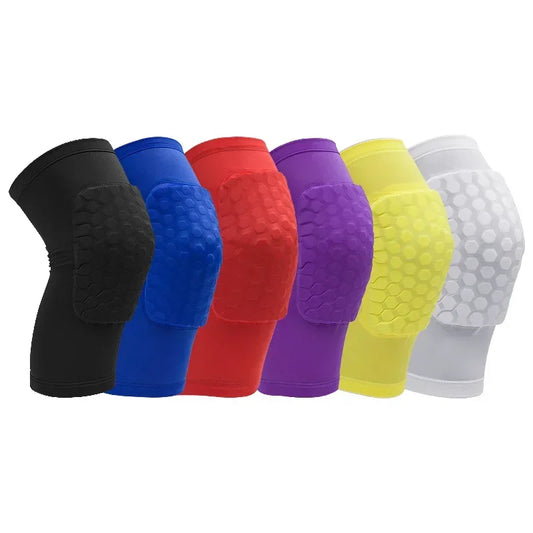 Knieschützer 2025: 1PC Honeycomb Knee Pads Basketball Sport Kneepad - Volleyball Knee Protector Brace Support Football Compression Leg Sleeves Collection