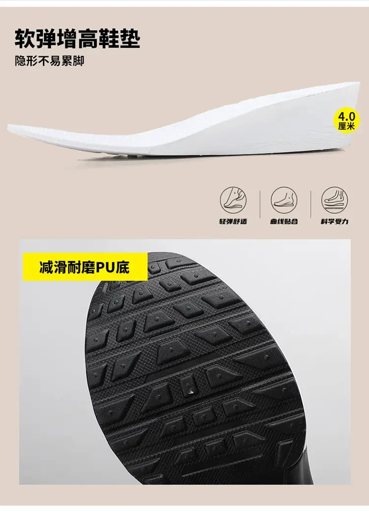 Women Sneakers Thick Soled White Height Increasing High-quality Sports Trend Fashion Walking Breathable Casual Shoes for Women