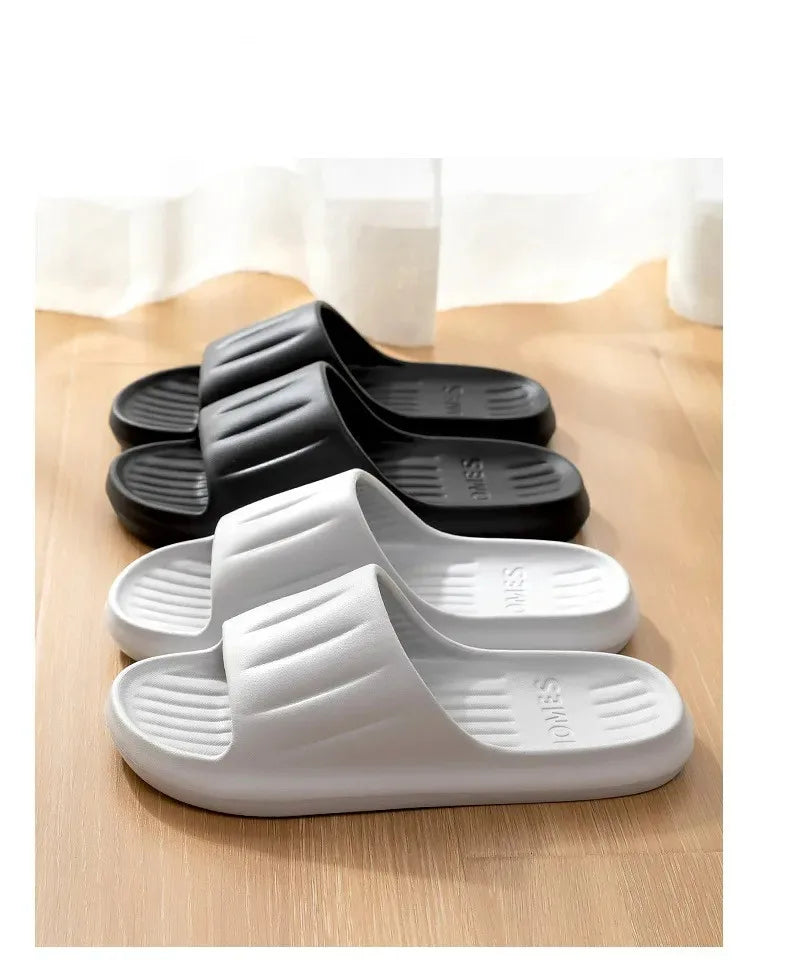 Heim Hausschuhe Frauen Männer Sommer Sandalen Weich EVA Slides Strand Flip Flops Paare Badezimmer Rutschfest Schuhe