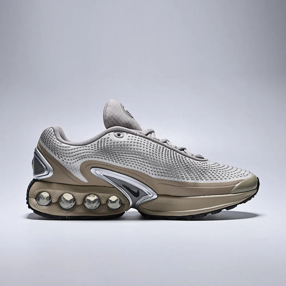 NIKE DV3337-019 Air Max DN - Parte superioară sintetică, Talpă din cauciuc, Croială joasă