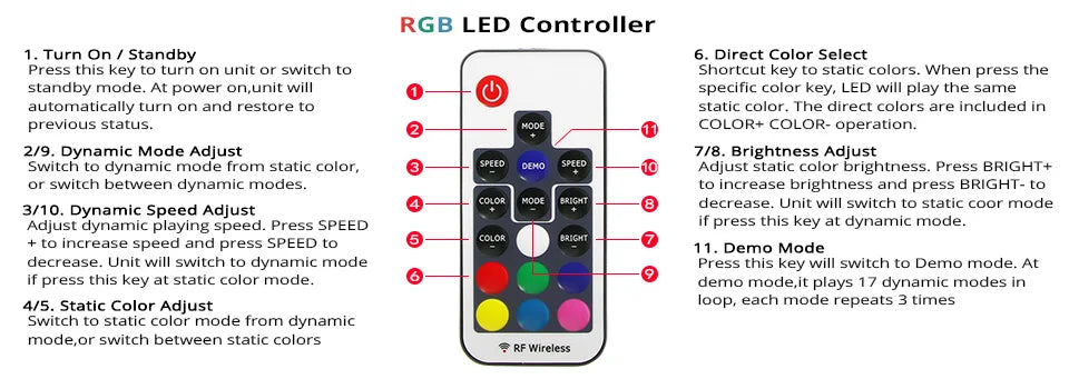 Modernes Acryl-Wanduhr mit LED-Hintergrundbeleuchtung - Schlafzimmer/Bettseite/Nachttischuhr - Leuchtet im Dunkeln - Mehrere LED-Farben - Dekoration