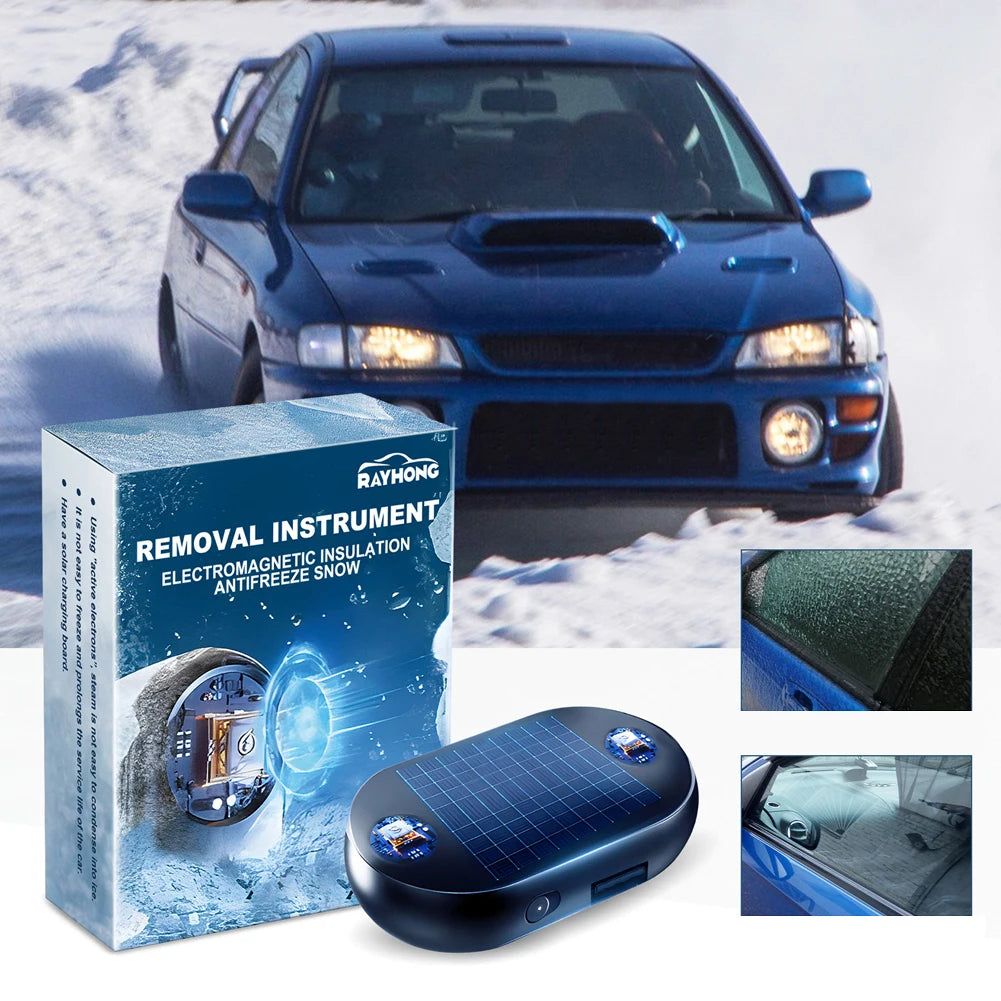 Auto-Enteiser 2025: Solar Elektromagnetisch Windschutzscheibe - Winter Car Collection