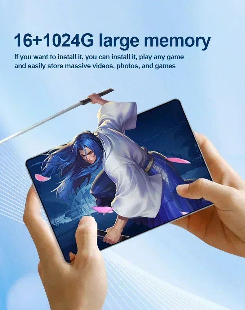 Neues Pad 8 Pro 5G Tablet - 10,1 Zoll 16GB/1TB 10000mAh