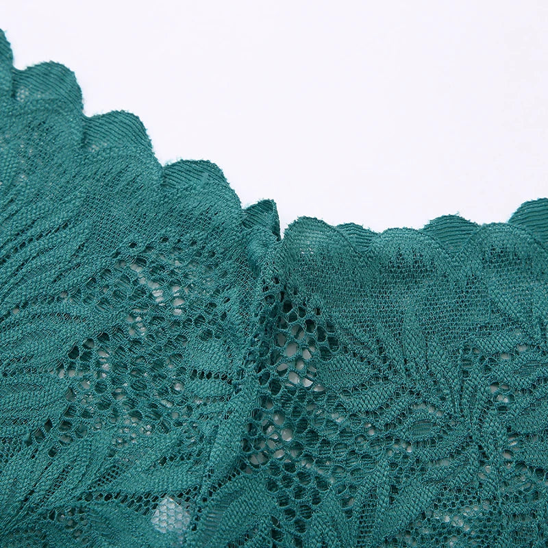 All Of Me Spitze V-Taillen Dessous - 3er Set Nylon Elastan