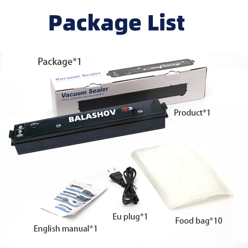 ProVac VZ1 Vakuumierer Haushalt - 220V, 15 Beutel, Kompakt