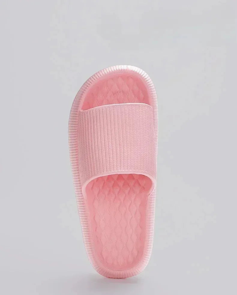 Frauen Dick Plattform Cloud Hausschuhe EVA Weich Sohle Kissen Slides Sommer Strand Flip Flops Frauen Rutschfest Badezimmer Heim Hausschuhe