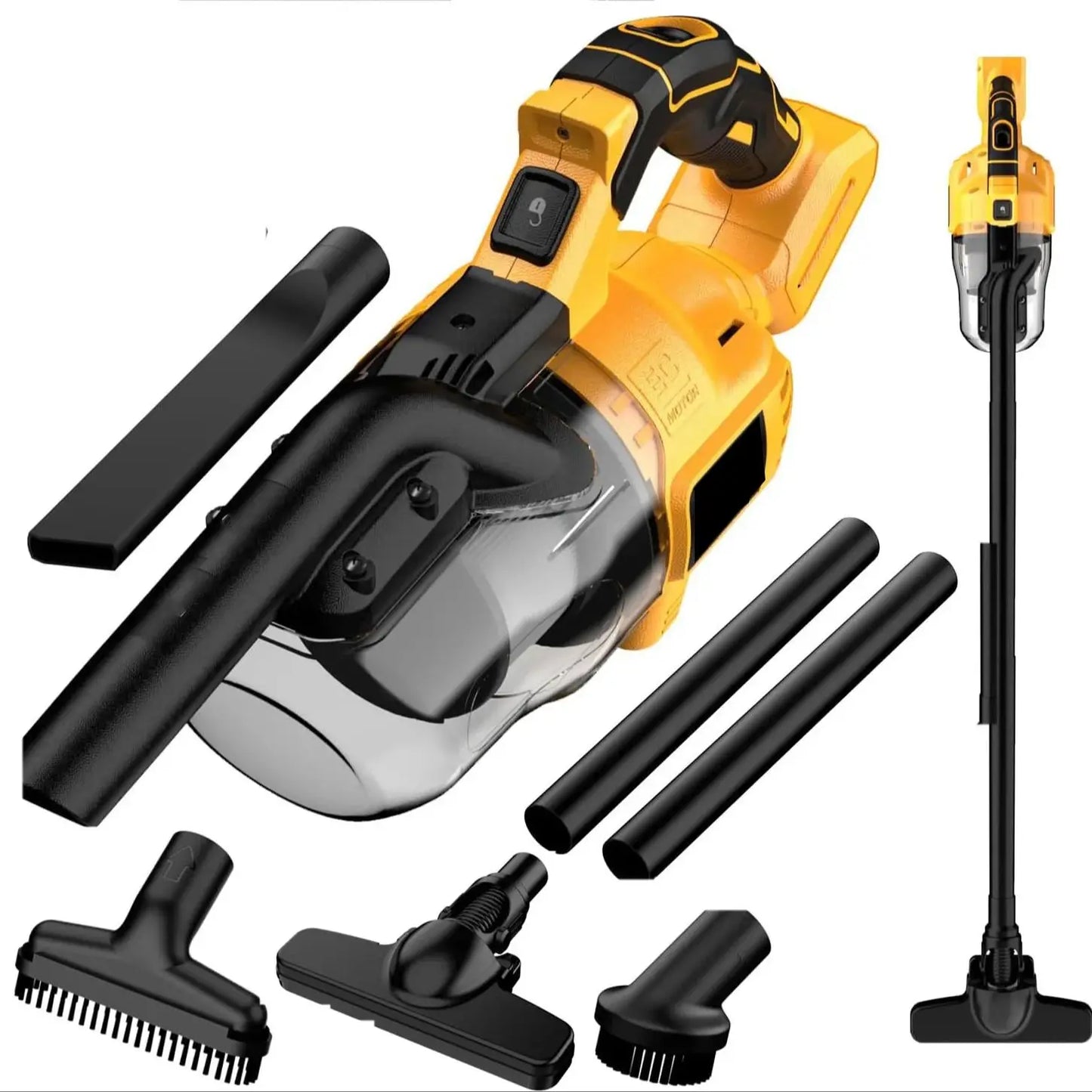 Dewalt 5in1 Handstaubsauger Leistungsstark - 500W 46CFM 20V