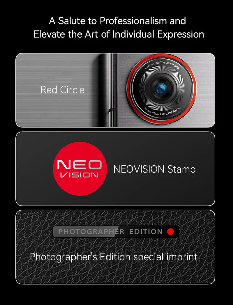 Nubia Z70s Ultra Photographer Edition - 6600mAh 80W 6,85 Zoll