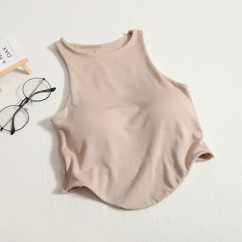 Clothing Damen Sportbustier Komfort - Cups Baumwolle Kurz
