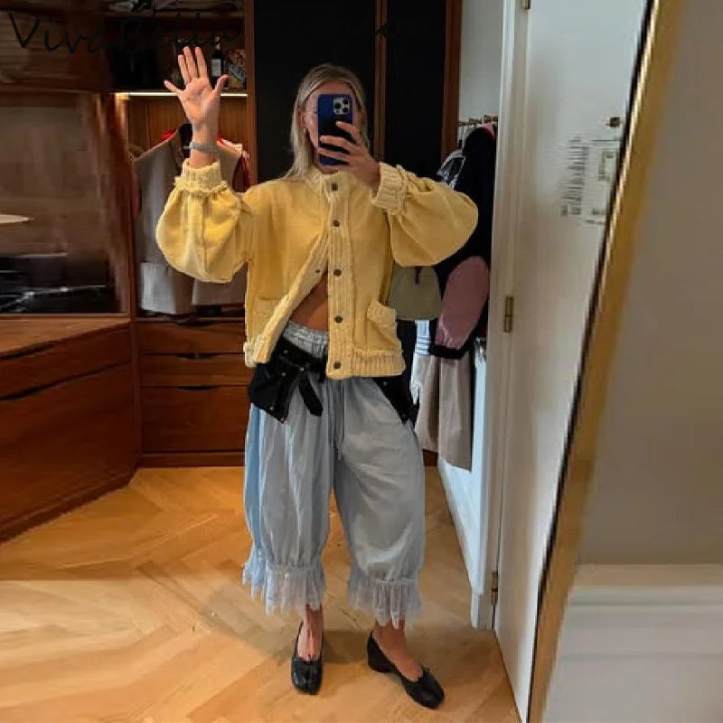 Mâneci tip felinar pentru cardigan CN Zhejiang - Mărime M/L, 120-220 g/m²