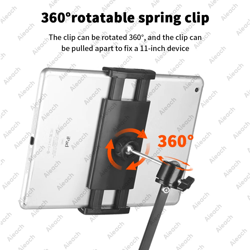 Tablet-Halterung 2025: MDNG iPad Stand Bed Holder - 360° Rotating Metal Mount Stretchable Arms Collection