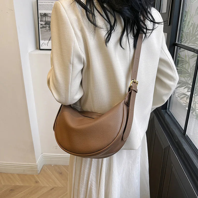 Mzmgv 0017 PU Leder Crossbody - Mittelvol. Zip 30x20