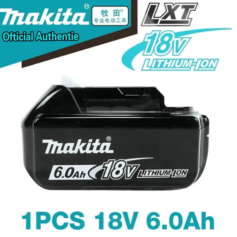 Makita 100% Original 18V Rechargeable Power Tool Battery 6Ah/5Ah/9Ah 18V BL1830 BL1850 BL1840 BL1860,Replaceable LED Lithium-ion