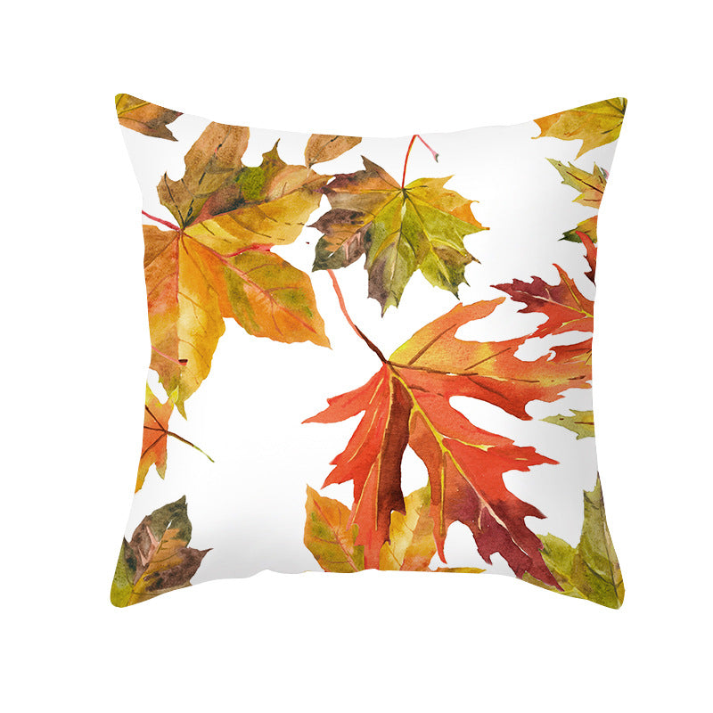 ZhejiangHign Herbst Kürbis Kissenbezug - 45x45 cm Polyester