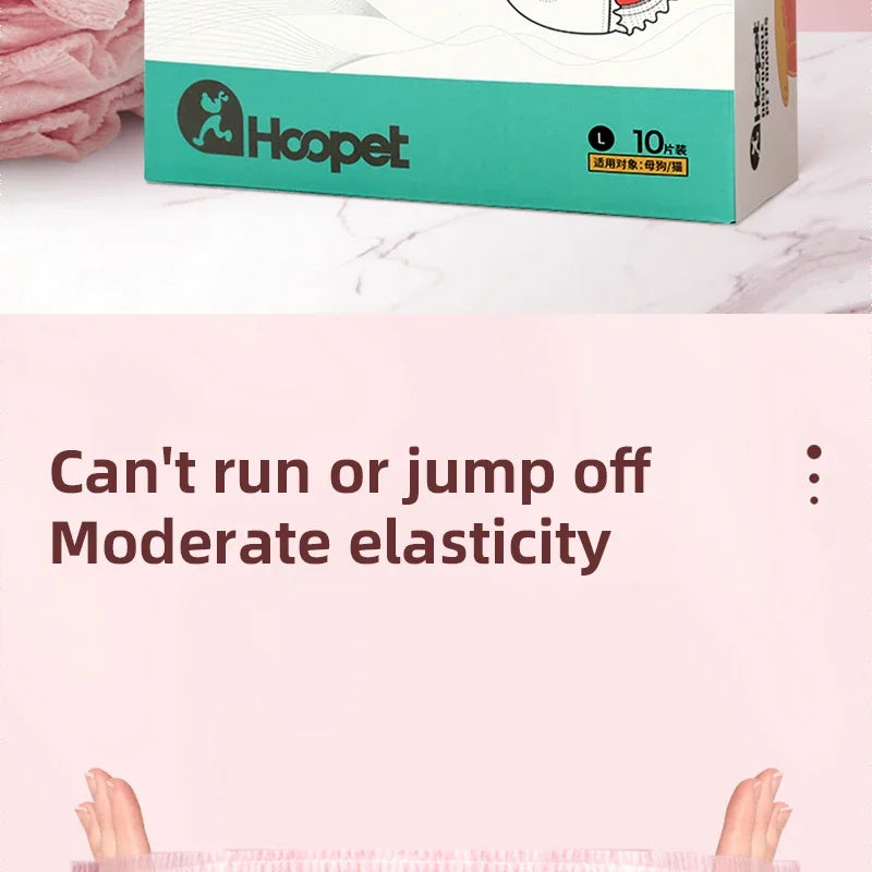 MOONBIFFY Einweg-Hundewindeln Superabsorption - 10 St, M