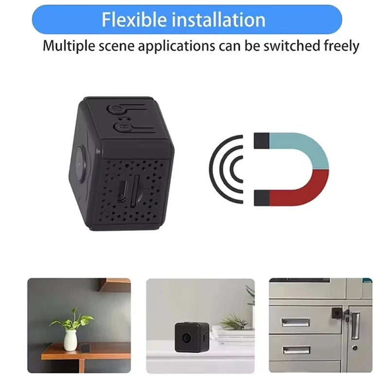 Sicherheitskamera 2025: Xiaomi-X6 Mini-IP WiFi - Smart Home Collection
