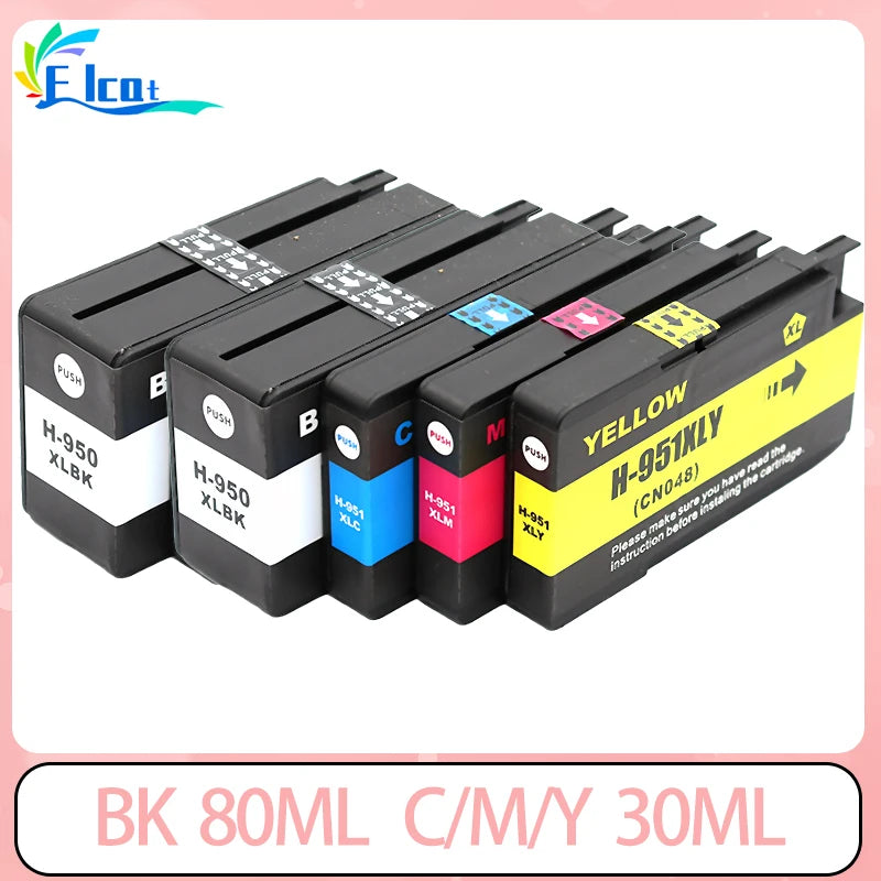 For HP 950XL 951XL Ink Cartridge For HP Officejet Pro 8100 8600 8610 8620 8630 8640 8616 8625 8650 8660 8615 251dw 276dw printer