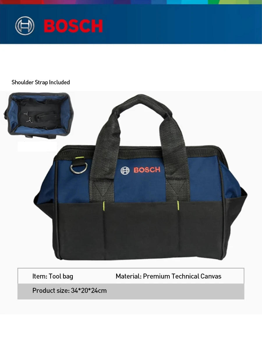 Bosch Canvas Werkzeugtasche Tragbar - 20L 40cm Robust
