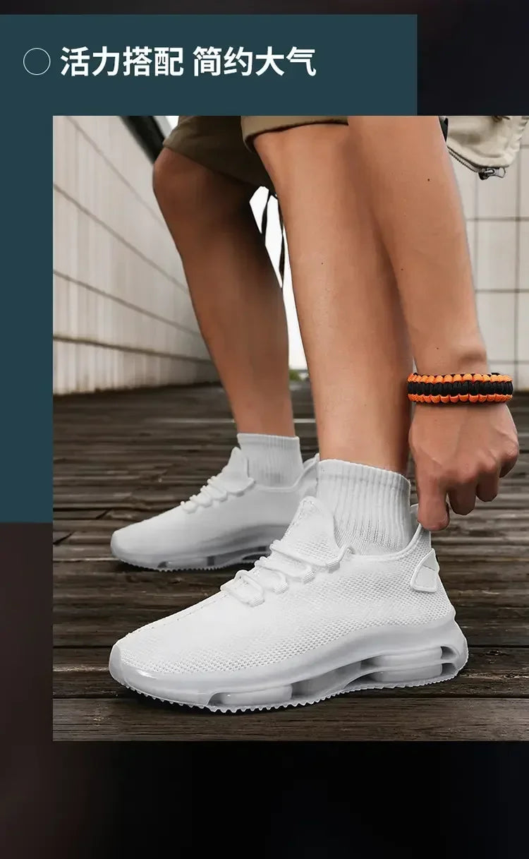 Fashion Sneakers for Men,Non Slip Casual Sneakers Outdoor Athletic Sport Running Training Shoes Large Sizes 36-47