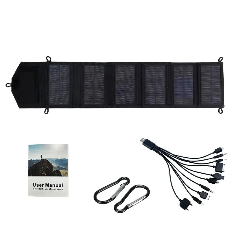 Modul solar pliabil în 6 straturi, 800W, 20W/h