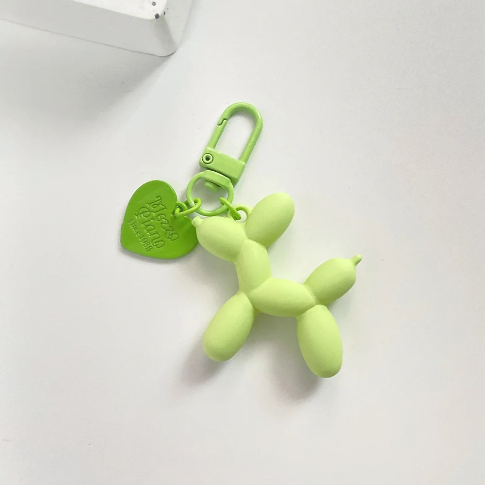 Damen Schlüsselanhänger 2025 - Adorable Balloon Dog Y2k Bag Charms Cute Puppies Acrylic